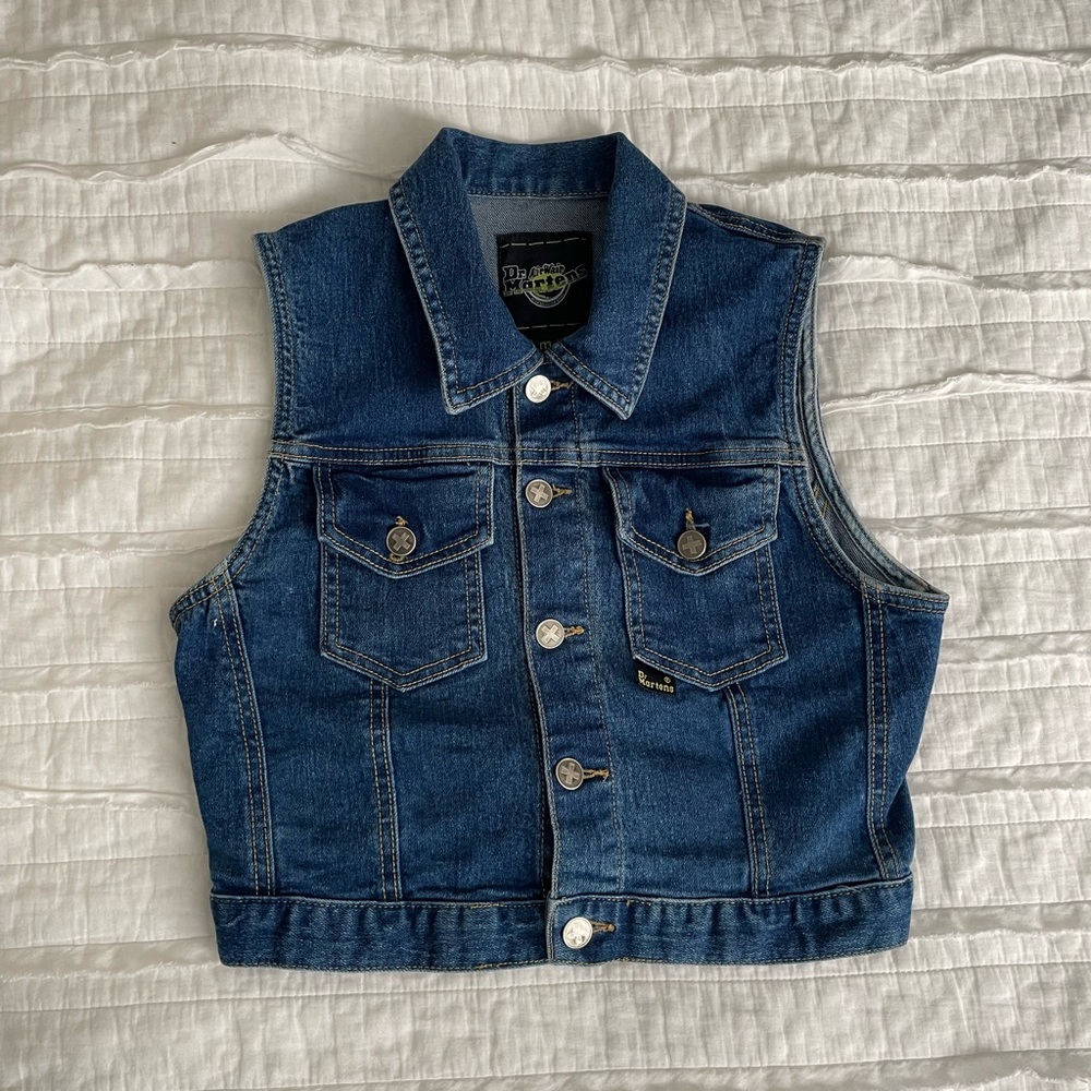 Dr martens dark denim vest